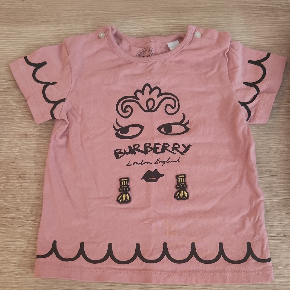 Burberry Childrens Shirt 18M Kids Top Tee